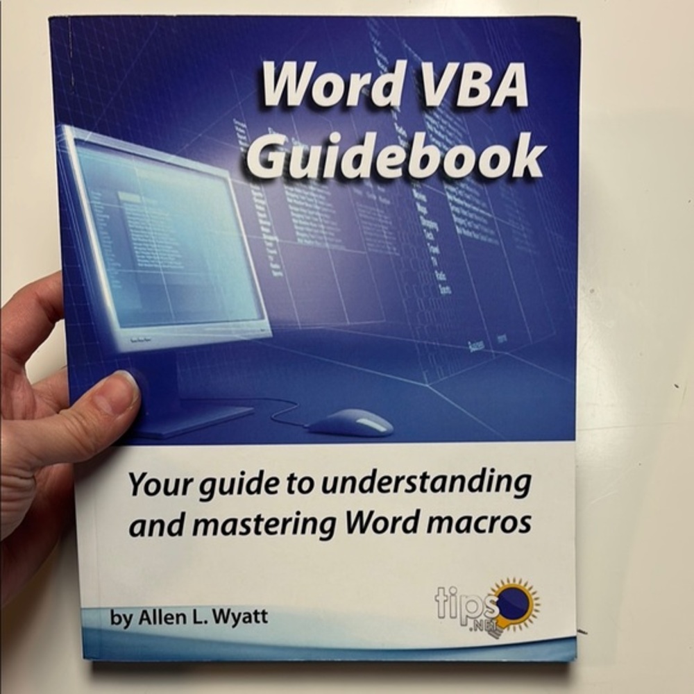 Word VBA Guidebook by Allen L. Wyatt